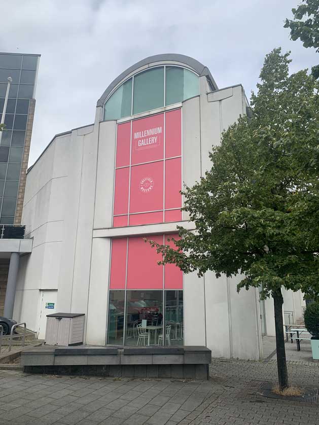 The Millennium Gallery in Sheffield.
