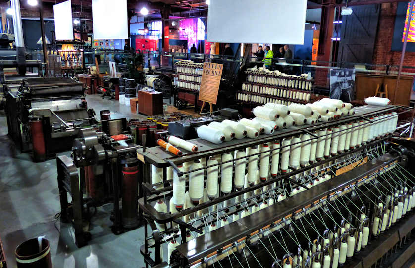 MOSI Museum, Manchester, northern England.