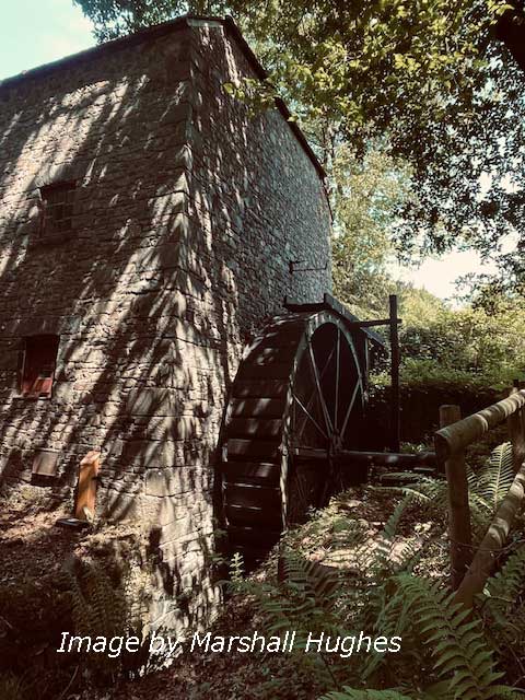 Melin Bompren corn mill (1852).
