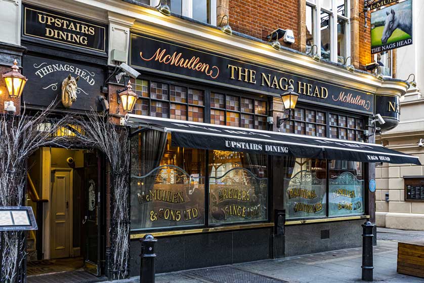 The Nags Head, Covent Garden.