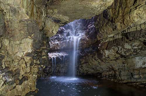 Smoo Cave, Scotland, UK.