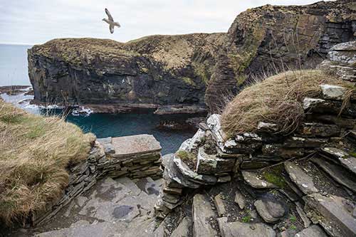 Whaligoe Steps, Scotland, UK.