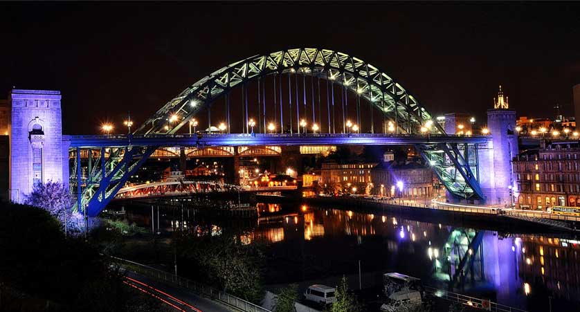 Tyne Bridge, Newcastle, England, UK