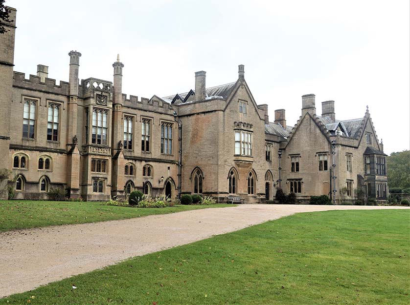 Newstead Abbey was once the ancestral seat of Byron.