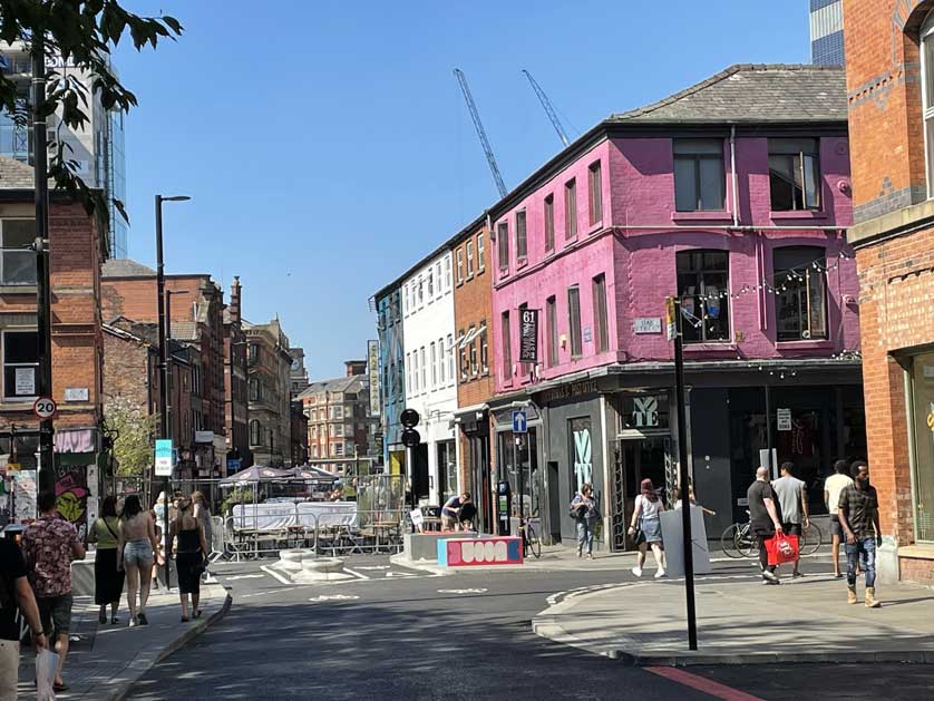 The Northern Quarter in Manchester.
