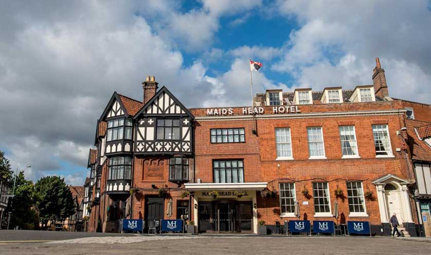 The Maids Head Hotel, England, UK.