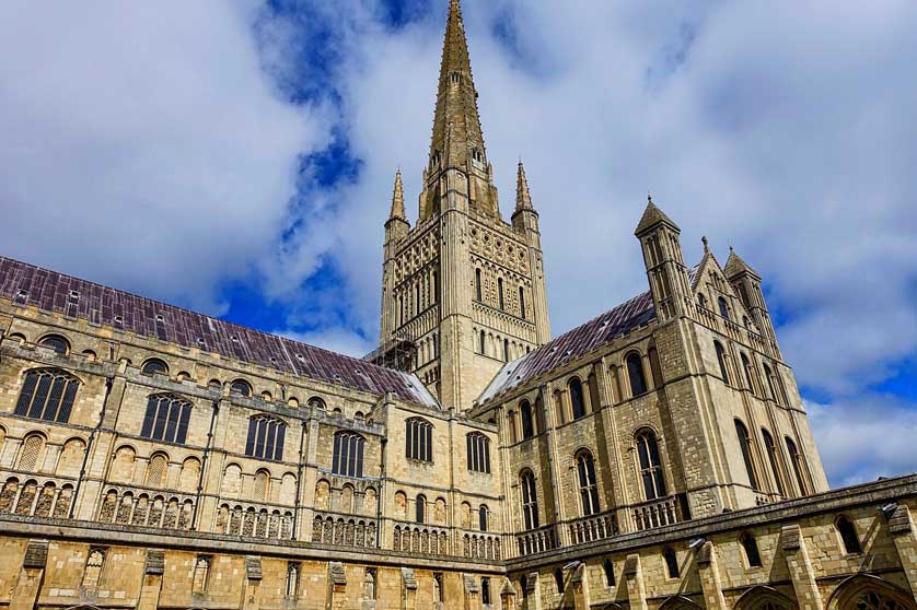 Norwich Cathedral, Norwich, UK.
