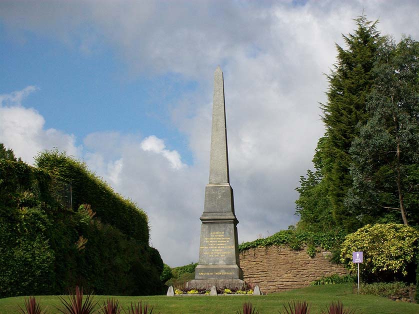 War Memorial in The Park, Nottingham.