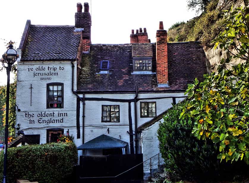 Ye Olde Trip to Jerusalem pub.