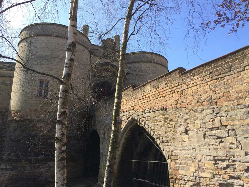 Nottingham Castle, East Midlands, England, UK.