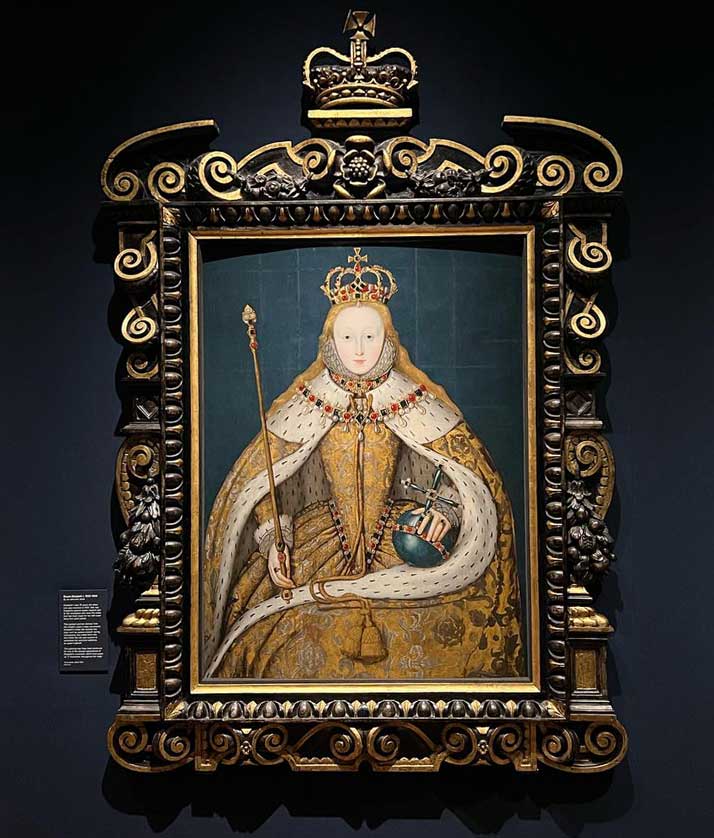 Portrait of Queen Elizabeth I.
