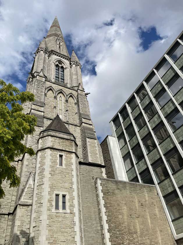 The Oasis Church near Waterloo Station, London, England, UK.