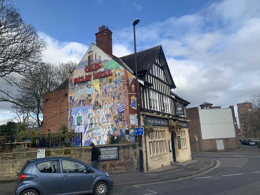 Silk Mill pub.