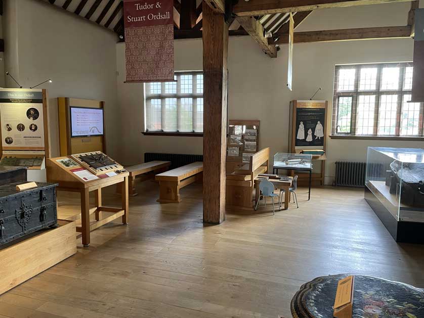 Exhibits and a video presentation of the history of the house.
