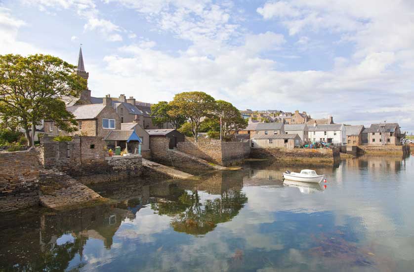Stromness Harbour, Orkney.
