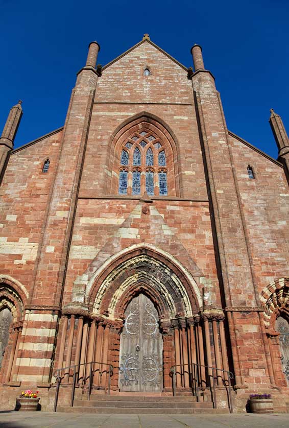 St. Magnus Cathedral, Kirkwall, Orkney, Scotland, UK.
