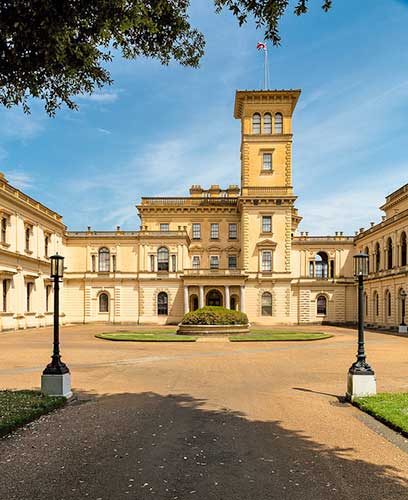 Osborne House, Isle of Wight, England, UK.