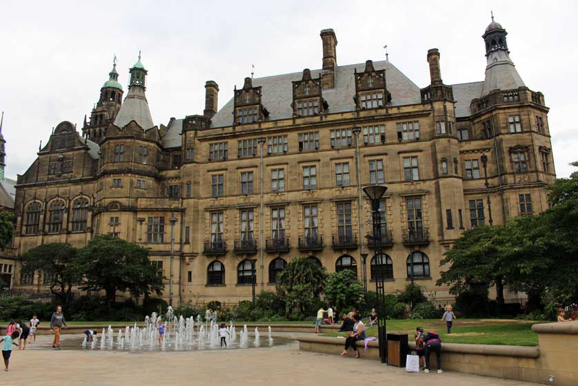 Peace Gardens, Sheffield, Yorkshire.