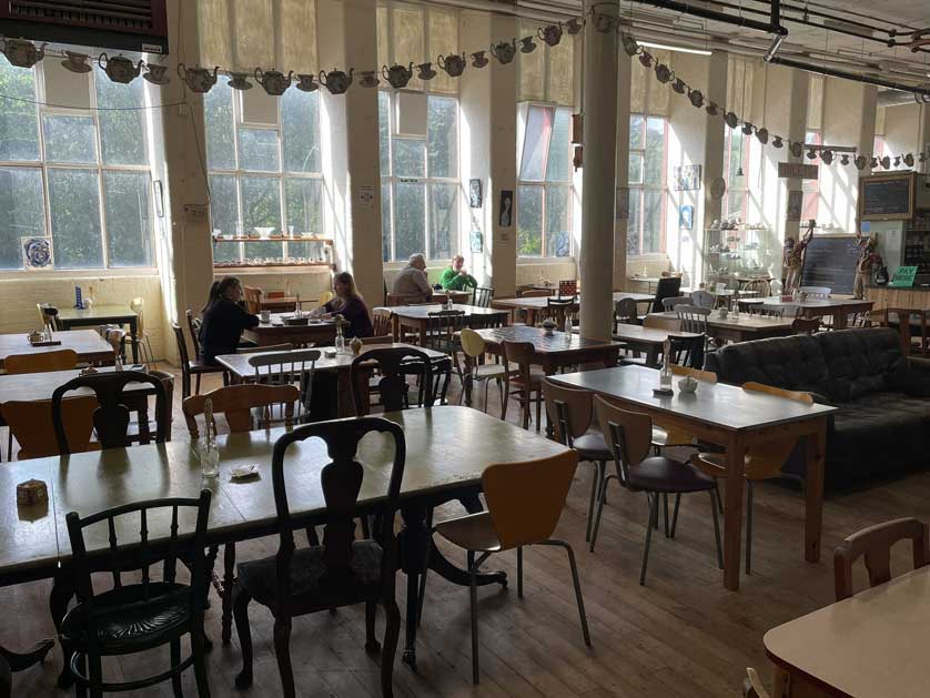 The cafeteria.