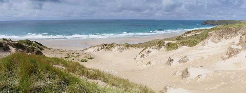 Penhale Sands, Cornwall.
