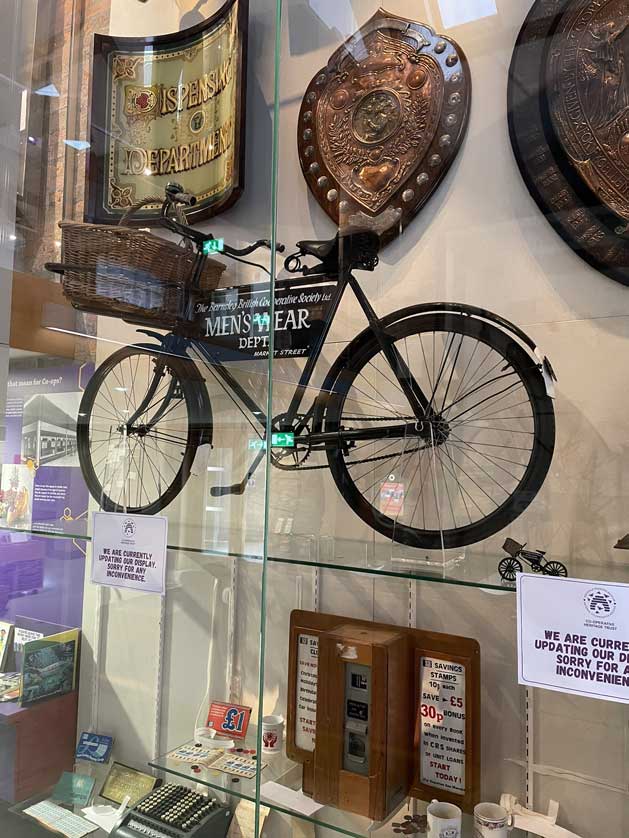 Exhibits on display.