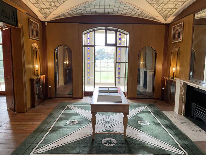 The house showcases Soane's vision of architecture.