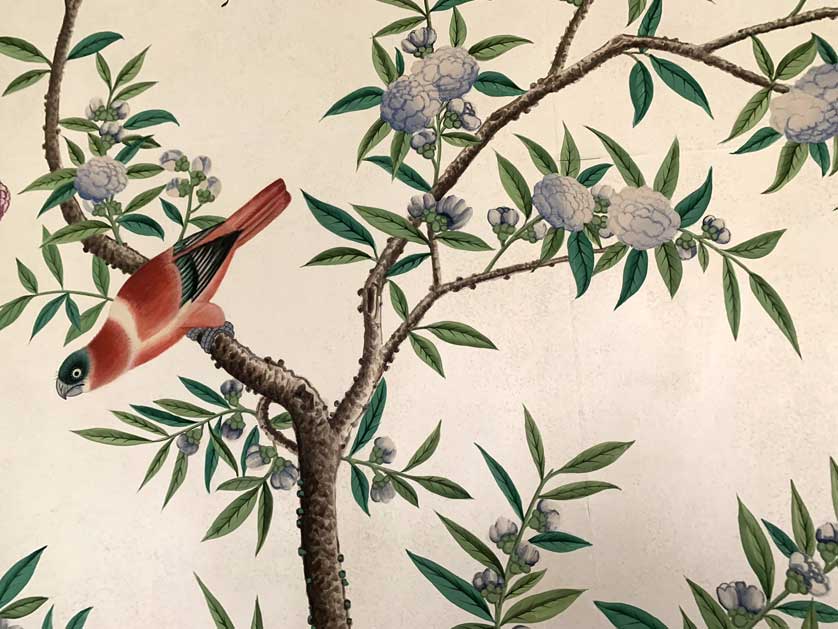 Soane design the house to the last detail including the wallpaper.
