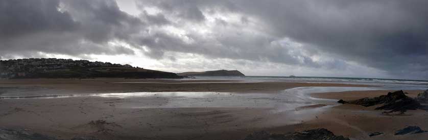 Polzeath Beach, Cornwall.