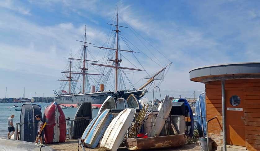 HMS Warrior.