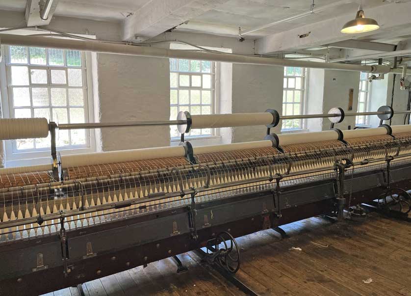 Some of the industrial heritage at Quarry Mill.