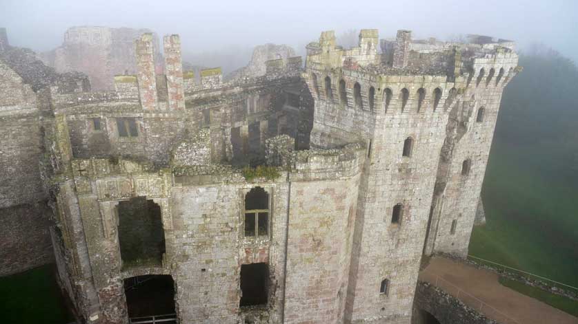 Raglan Castle, Wales.