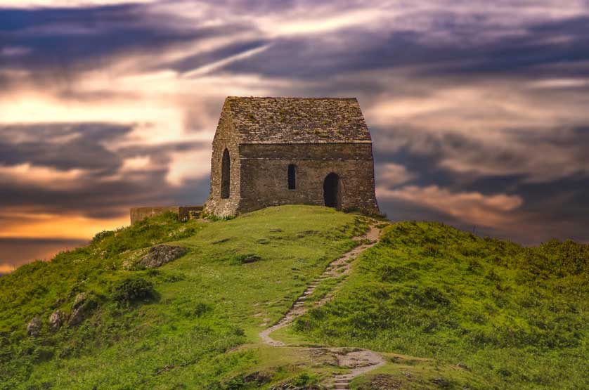 St Michael's Chapel, Rame Head.