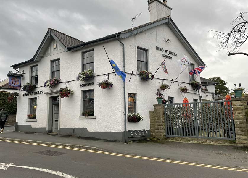 Ring of Bells pub, Marple, Stockport.