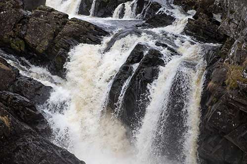 Falls of Rogie, Scotland, UK.