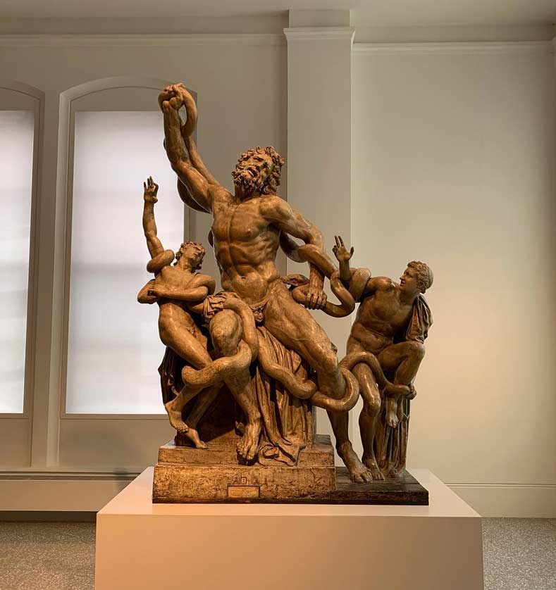Cast of Laocoön and his Sons (Roman version of a lost Greek original).
