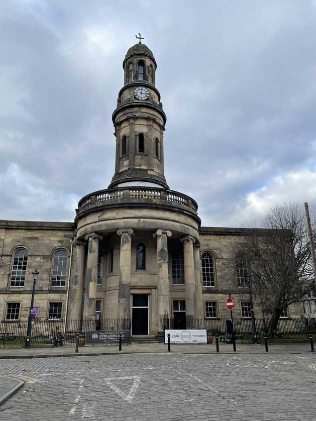 St Philip's Church is an Anglican parish church in the diocese of Manchester.