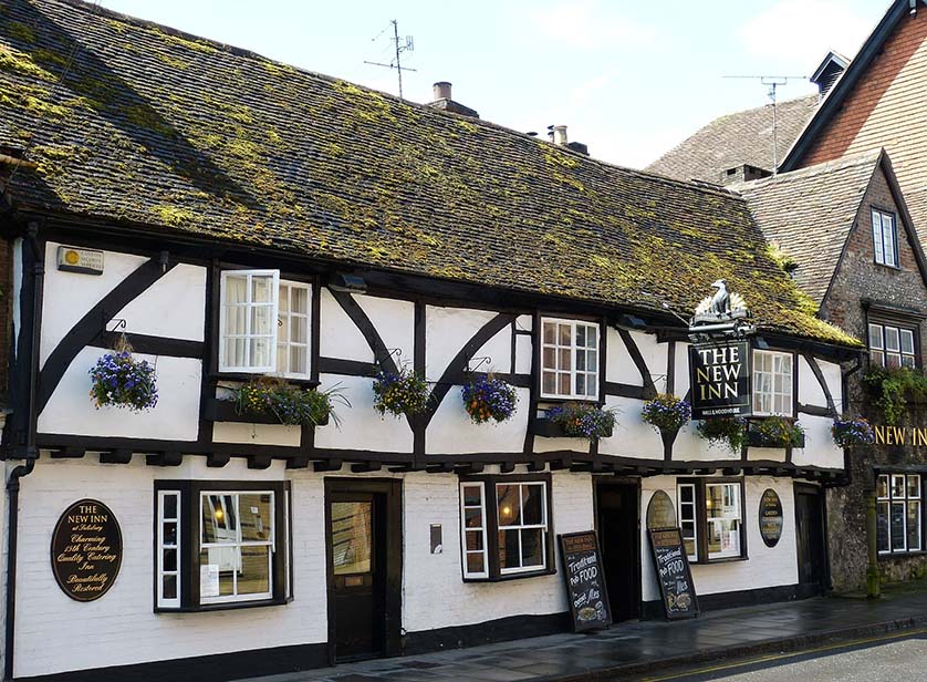 New Inn, Salisbury, Wiltshire, UK.