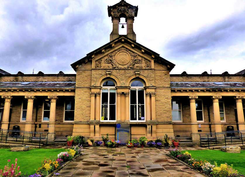The Factory School, built in 1869 and restored in 1992.