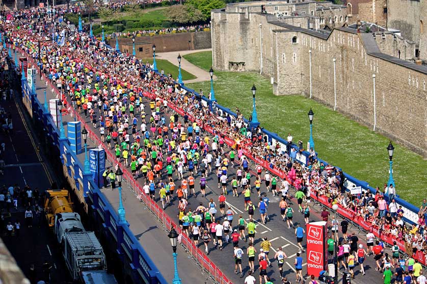 The London Marathon.