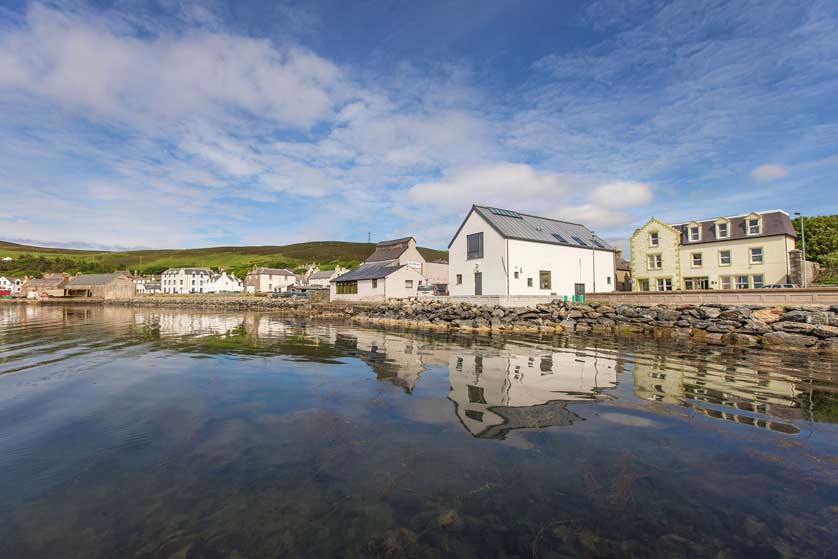 Scalloway harbour, Shetland Islands, Scotland, UK