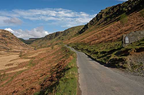 Abergwesyn Mountain Pass, Wales.