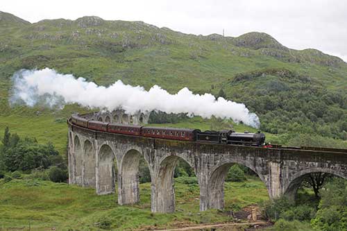 Fort William-Mallaig, Scotland, UK.