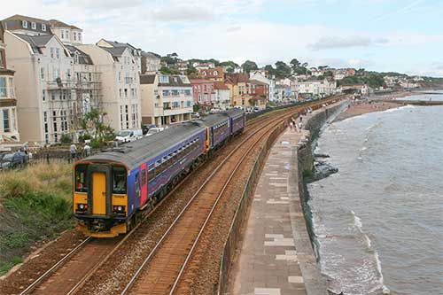 Exeter to Penzance, south west England.