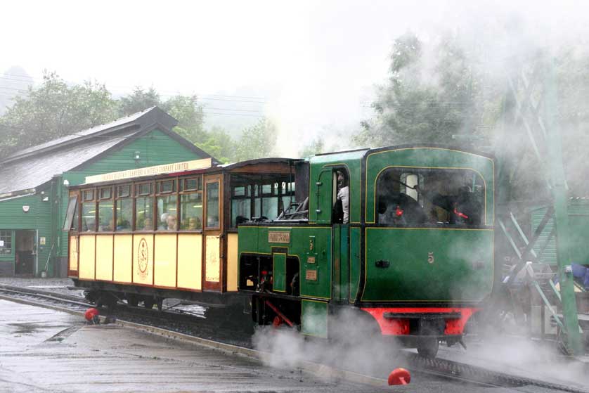 Snowdon Mountain Railway, Snowdon, North Wales.