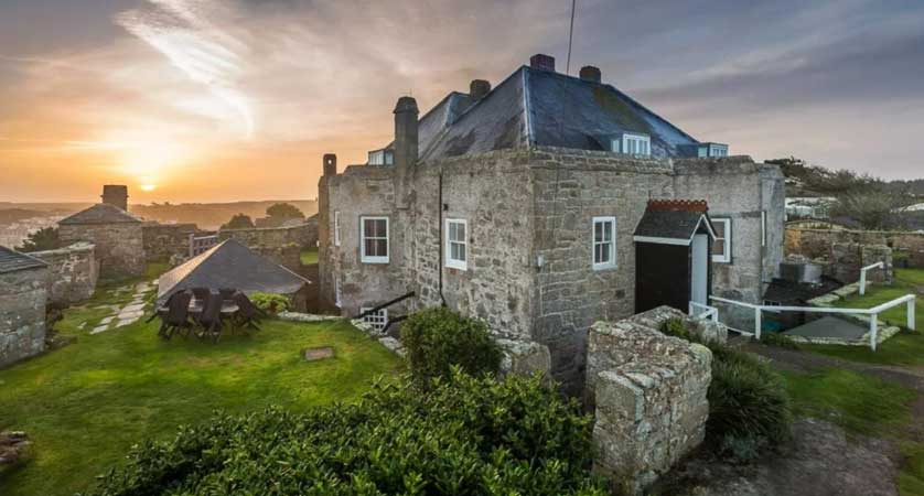 Star Castle Hotel, Isles of Scilly, Cornwall, UK.