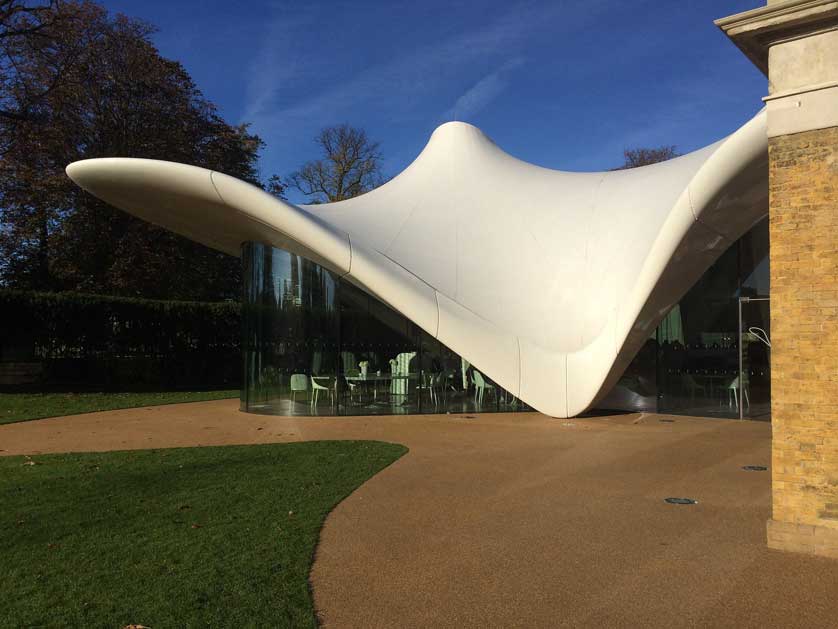The Serpentine Gallery.