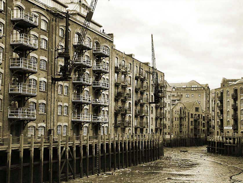 Shad Thames, London, UK.