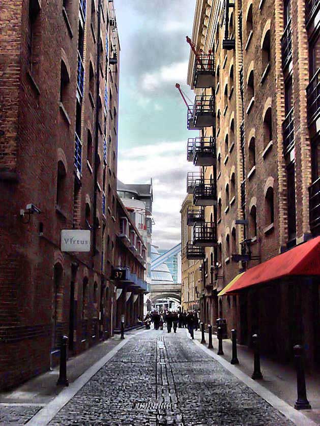 Shad Thames, London, UK.