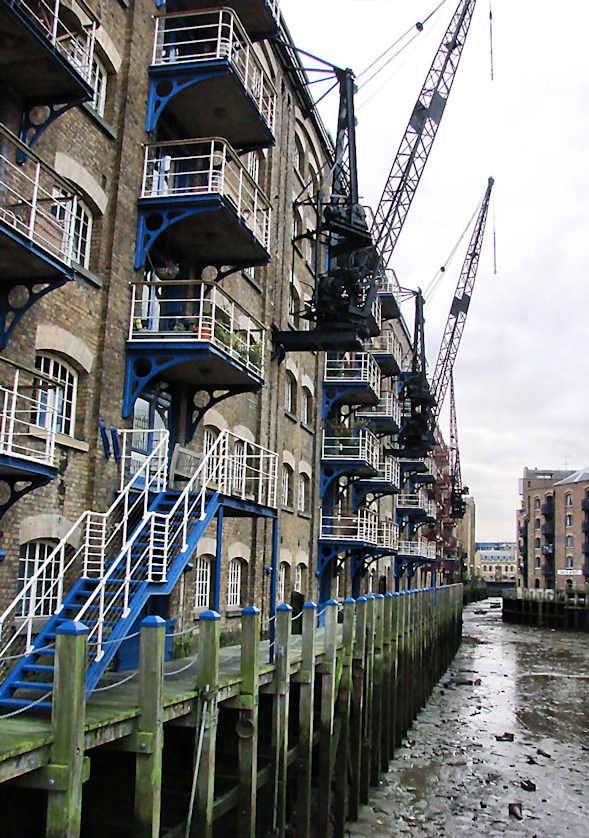 St. Saviour's Dock, London, UK.