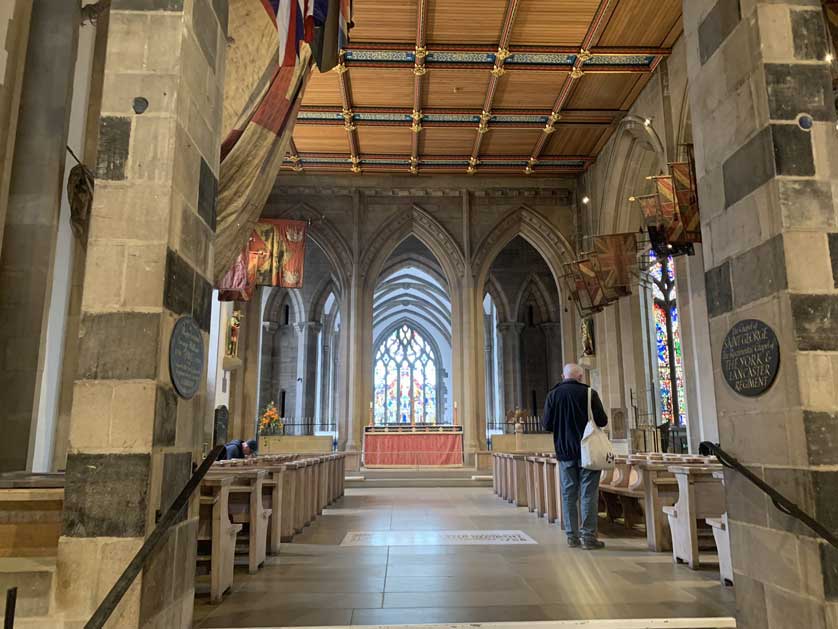 The interior of Sheffield Cathedral.